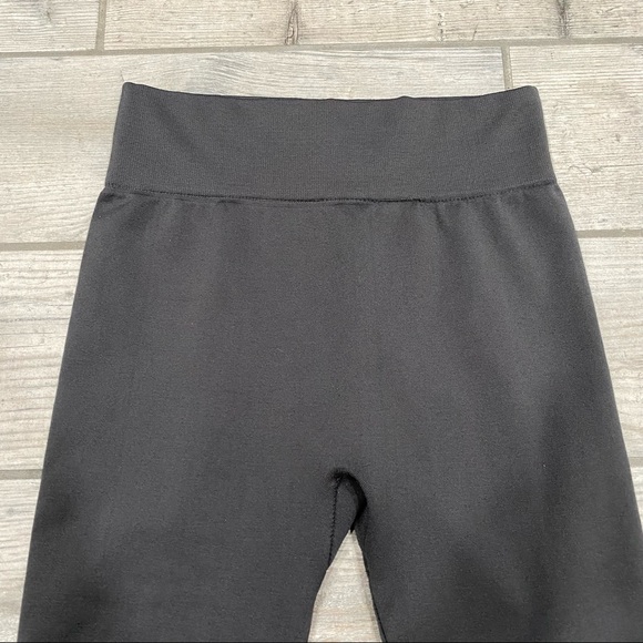 *Lowest possible price* | Dark Gray High Waisted New Mix Leggings - Picture 3 of 11